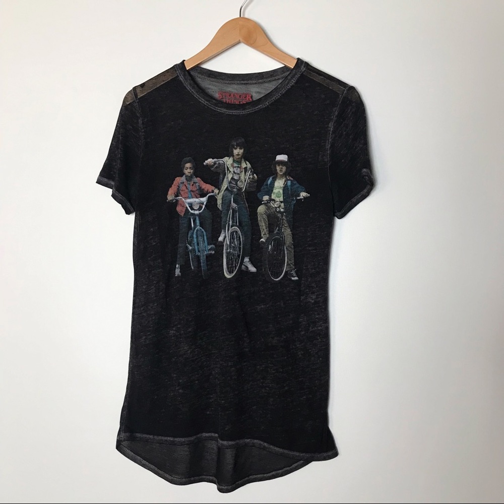 Stranger Things Burnout Graphic T-Shirt